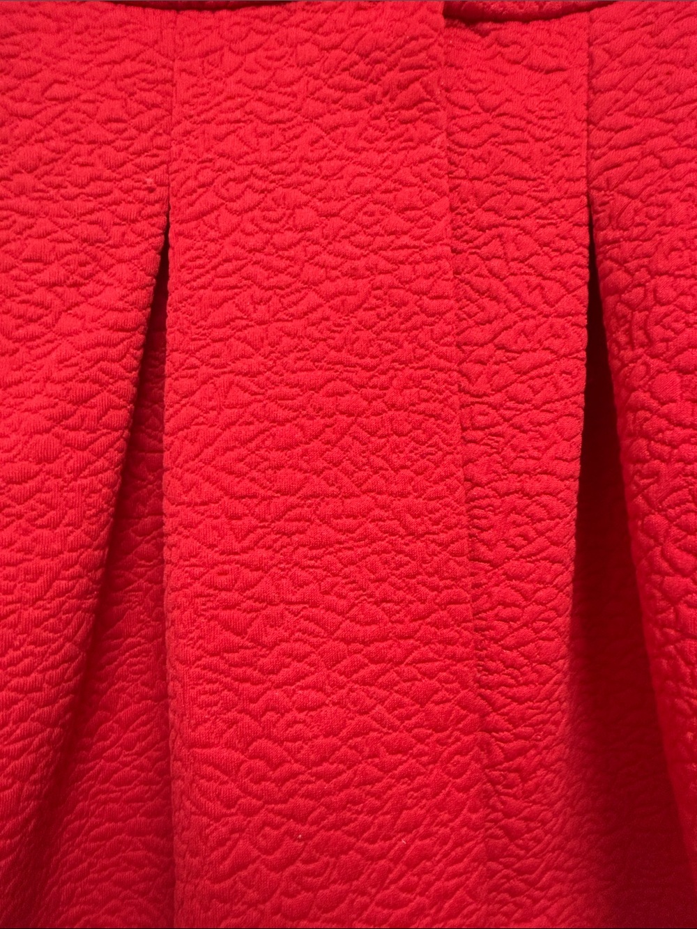 Bonnie Jean Girls' Red Textured Coat - Picture 3 of 4
